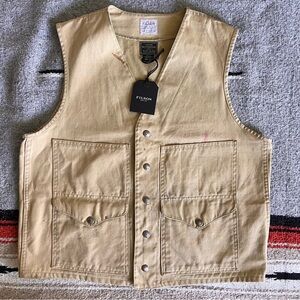 Filson Restoration Department Vest | Made in USA | One Of A Kind Piece